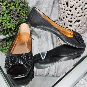 BCBGeneration Channa Ballet Flat with Decorative Jeweled Bow